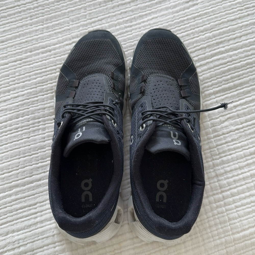 On sneakers